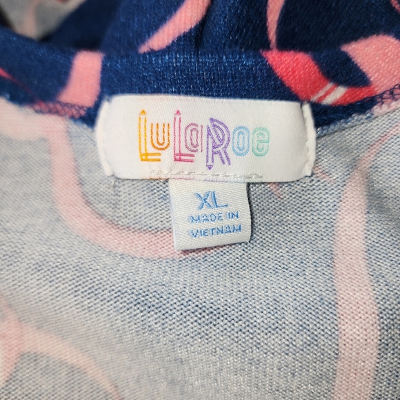LuLaRoe Heart Ribbon Cardigan - Picture 4 of 4